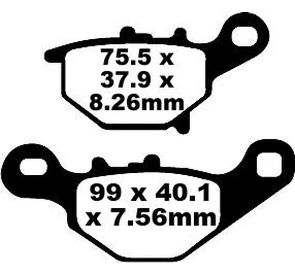 EBC Bremsbeläge & Bremsbacken für SUZUKI RM 85 L 2005-2017