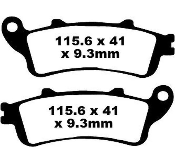 EBC Bremsbeläge & Bremsbacken für HONDA FES 150 1998-2007