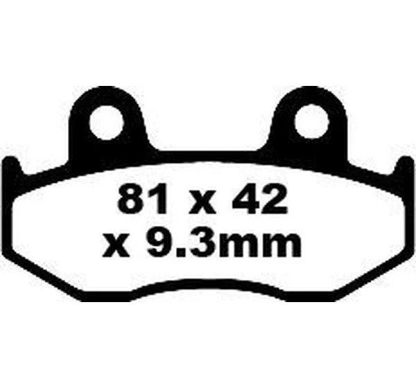EBC Bremsbeläge & Bremsbacken für HONDA NES 150 2001-2006