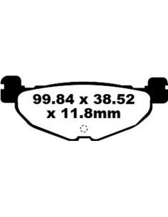 SFA Serie organische Scooter-Bremsbeläge