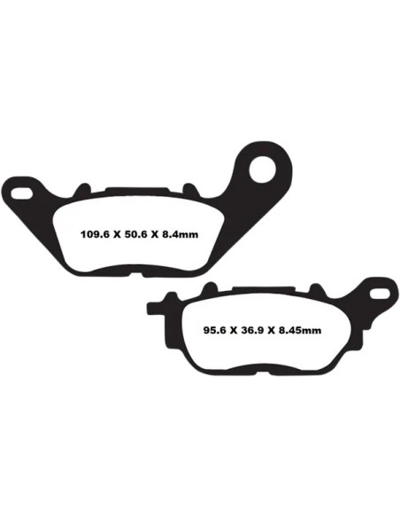 EBC Bremsbeläge & Bremsbacken für YAMAHA GPD 155 ABS 2015-2023