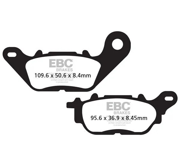 EBC Bremsbeläge & Bremsbacken für YAMAHA YBR 125 2008-2016