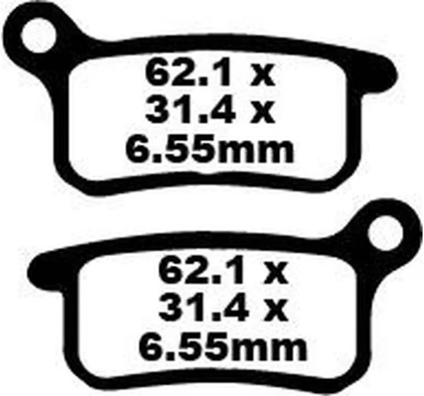 EBC Bremsbeläge & Bremsbacken für KTM SX 65 2002-2023