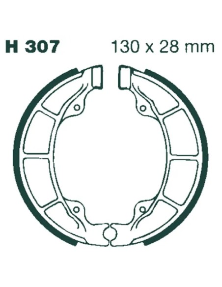 EBC Bremsbeläge & Bremsbacken für CAN AM (BRP) DS 90 2X4 2007-2023
