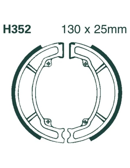 EBC Bremsbeläge & Bremsbacken für HONDA SH 125 2002-2017