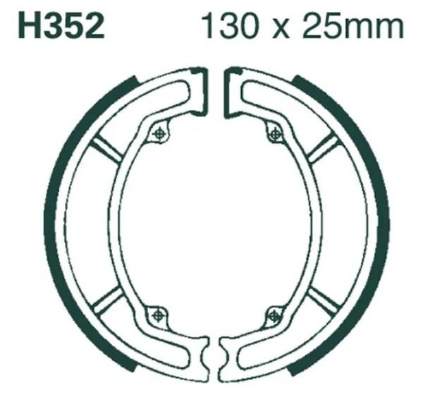 EBC Bremsbeläge & Bremsbacken für HONDA SH 125 2002-2017