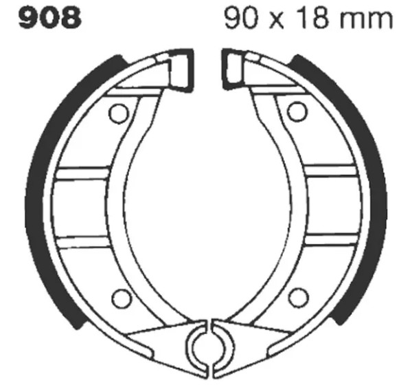 EBC Bremsbeläge & Bremsbacken für PIAGGIO FREE 50 FL 1995-2000