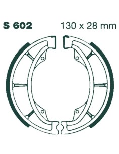 „G“ genutete Bremsbacke