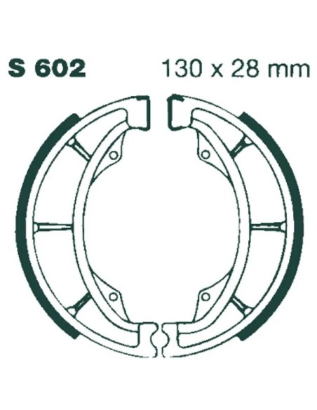 EBC Bremsbeläge & Bremsbacken für SUZUKI DR 200 SE 1996-2013