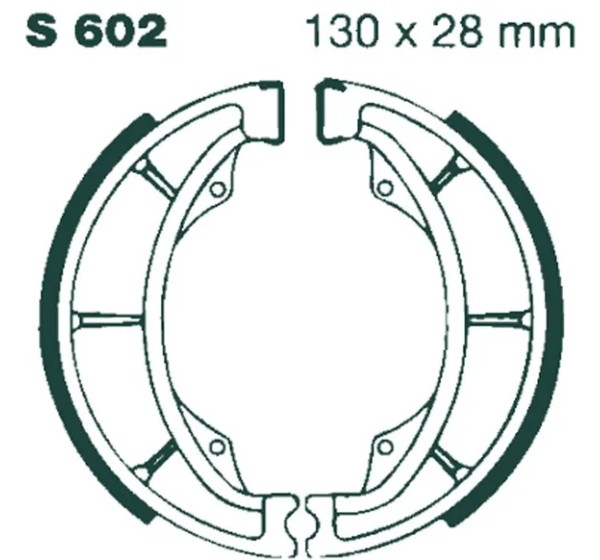 EBC Bremsbeläge & Bremsbacken für SUZUKI DR 200 SE 1996-2013