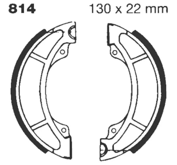 EBC Bremsbeläge & Bremsbacken für KTM MX 80 1986-1992