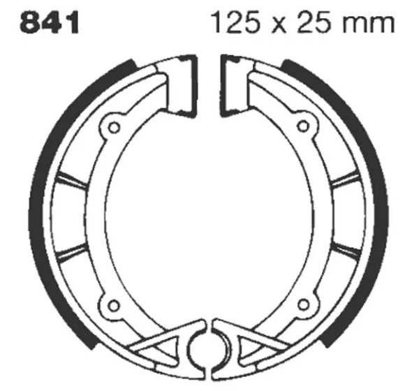 EBC Bremsbeläge & Bremsbacken für ASPES HOPI 125 1972-1982