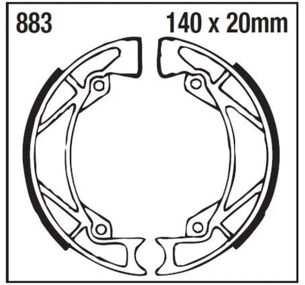 EBC Bremsbeläge & Bremsbacken für GILERA BULLIT 50 1990-1994
