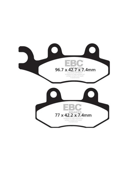 EBC Bremsbeläge & Bremsbacken - Detailansicht