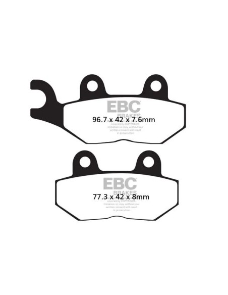 EBC Bremsbeläge & Bremsbacken - Detailansicht