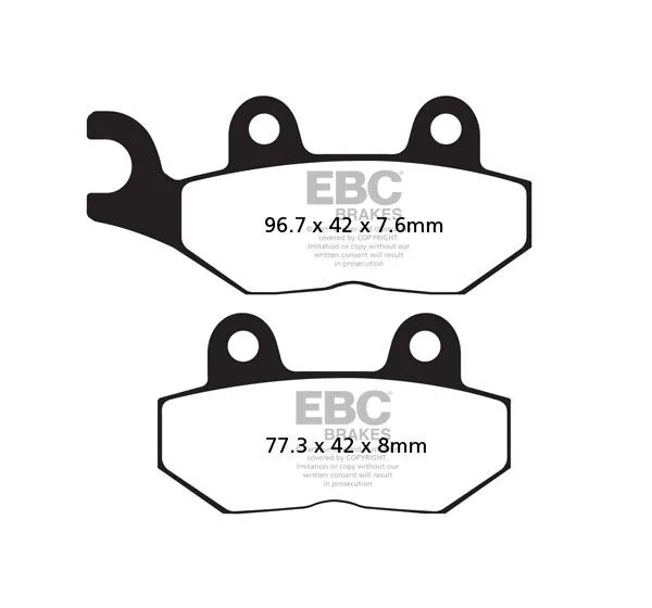 EBC Bremsbeläge & Bremsbacken - Detailansicht