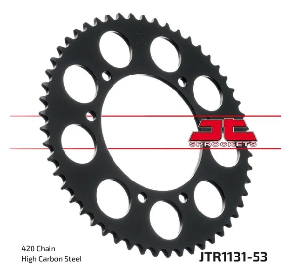 JT SPROCKETS Ritzel & Kettenräder für DERBI SENDA 50 DRD SM 2003-2017