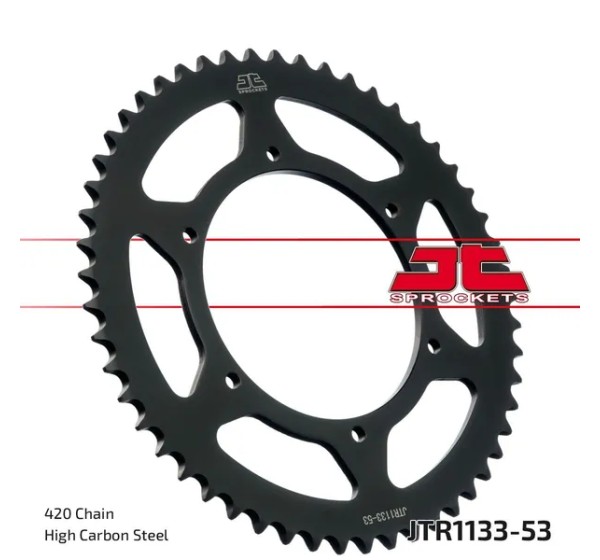 JT SPROCKETS Ritzel & Kettenräder für DERBI SENDA 50 DRD SM 2006-2017