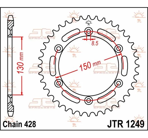 JT SPROCKETS Ritzel & Kettenräder - Detailansicht
