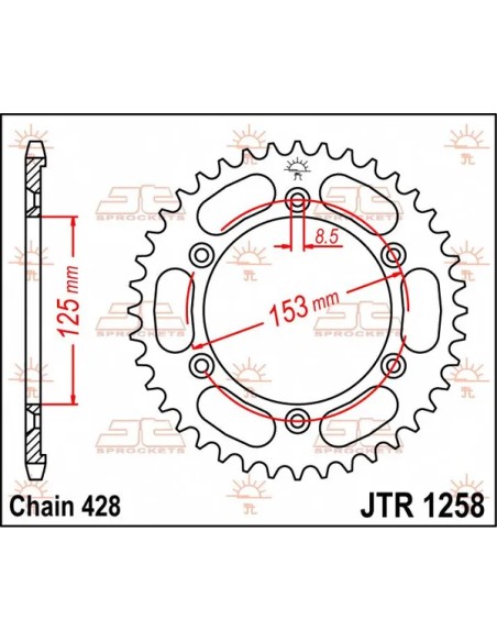 JT SPROCKETS Ritzel & Kettenräder - Detailansicht