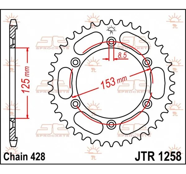 JT SPROCKETS Ritzel & Kettenräder - Detailansicht