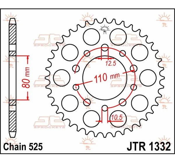 JT SPROCKETS Ritzel & Kettenräder - Detailansicht