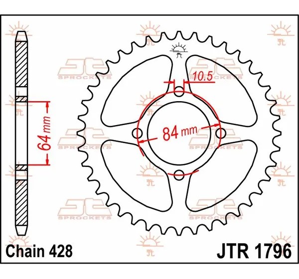 JT SPROCKETS Ritzel & Kettenräder - Detailansicht