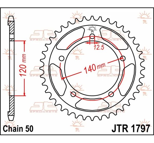 JT SPROCKETS Ritzel & Kettenräder - Detailansicht