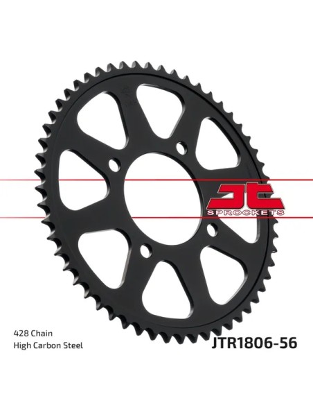 JT SPROCKETS Ritzel & Kettenräder für SUZUKI VL 125 LC 2000-2007