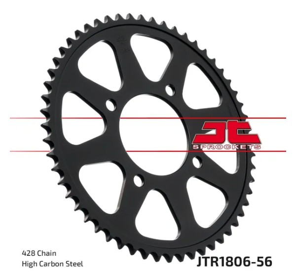 JT SPROCKETS Ritzel & Kettenräder für SUZUKI VL 125 LC 2000-2007