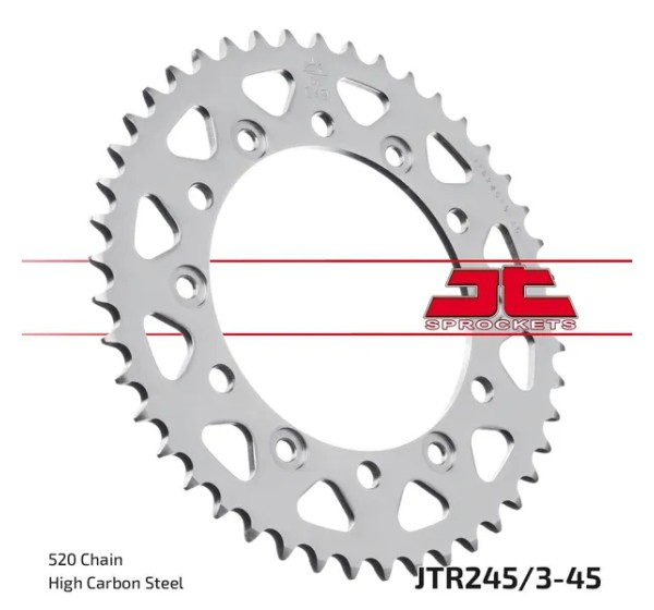 JT SPROCKETS Ritzel & Kettenräder für HONDA XR 200 R 1984-2002