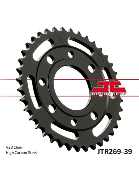 JT SPROCKETS Ritzel & Kettenräder für HONDA CM 125 C 1982-1997