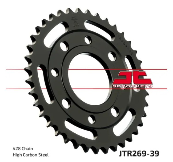 JT SPROCKETS Ritzel & Kettenräder für HONDA CM 125 C 1982-1997