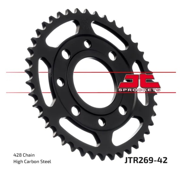JT SPROCKETS Ritzel & Kettenräder für HONDA CM 125 C 1982-1997