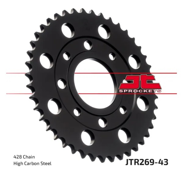 JT SPROCKETS Ritzel & Kettenräder für HONDA CM 125 C 1982-1997