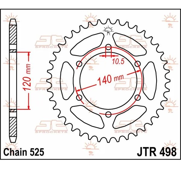 JT SPROCKETS Ritzel & Kettenräder - Detailansicht