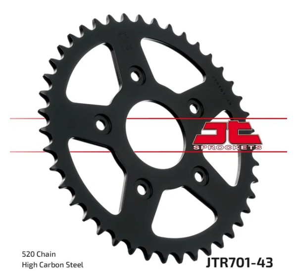 JT SPROCKETS Ritzel & Kettenräder für APRILIA RS 125 1993-2005