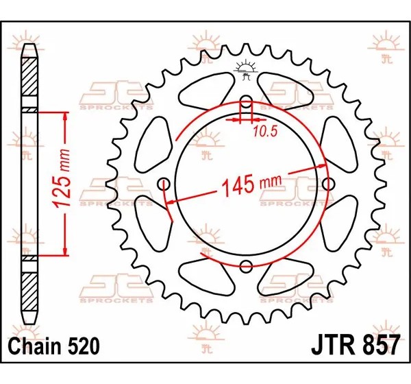 JT SPROCKETS Ritzel & Kettenräder - Detailansicht