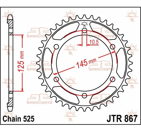 JT SPROCKETS Ritzel & Kettenräder - Detailansicht