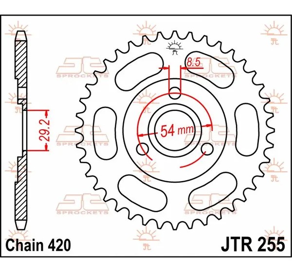JT SPROCKETS Ritzel & Kettenräder - Detailansicht