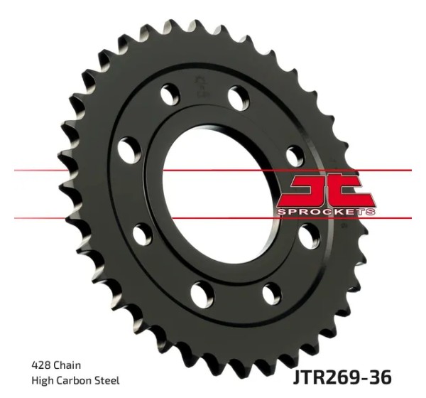 JT SPROCKETS Ritzel & Kettenräder für HONDA CM 125 C 1982-1997