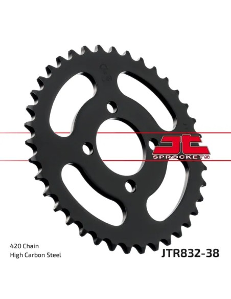 JT SPROCKETS Ritzel & Kettenräder für YAMAHA DT 50 MX 1981-1995