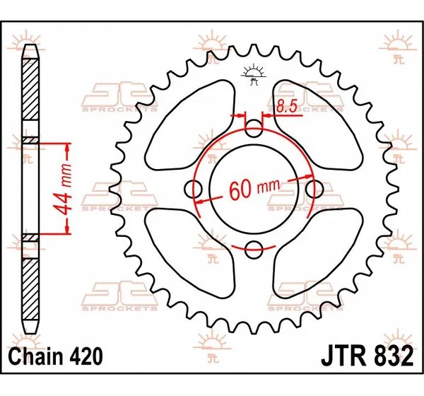 JT SPROCKETS Ritzel & Kettenräder - Detailansicht