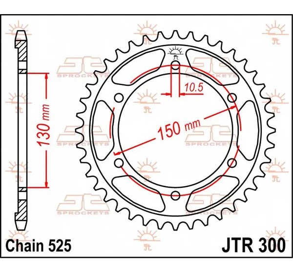 JT SPROCKETS Ritzel & Kettenräder - Detailansicht