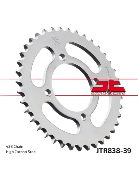 JT SPROCKETS Ritzel & Kettenräder für SUZUKI DR-Z 70 2008-2019