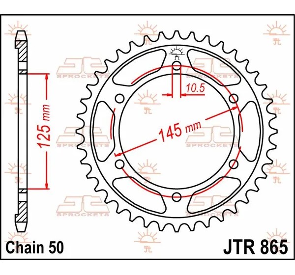 JT SPROCKETS Ritzel & Kettenräder - Detailansicht