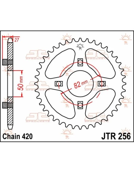 JT SPROCKETS Ritzel & Kettenräder - Detailansicht