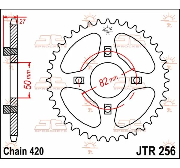 JT SPROCKETS Ritzel & Kettenräder - Detailansicht