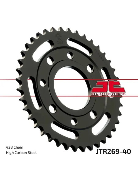 JT SPROCKETS Ritzel & Kettenräder für HONDA CM 125 C 1982-1997