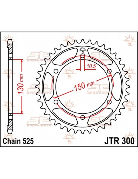 JT SPROCKETS Ritzel & Kettenräder - Detailansicht